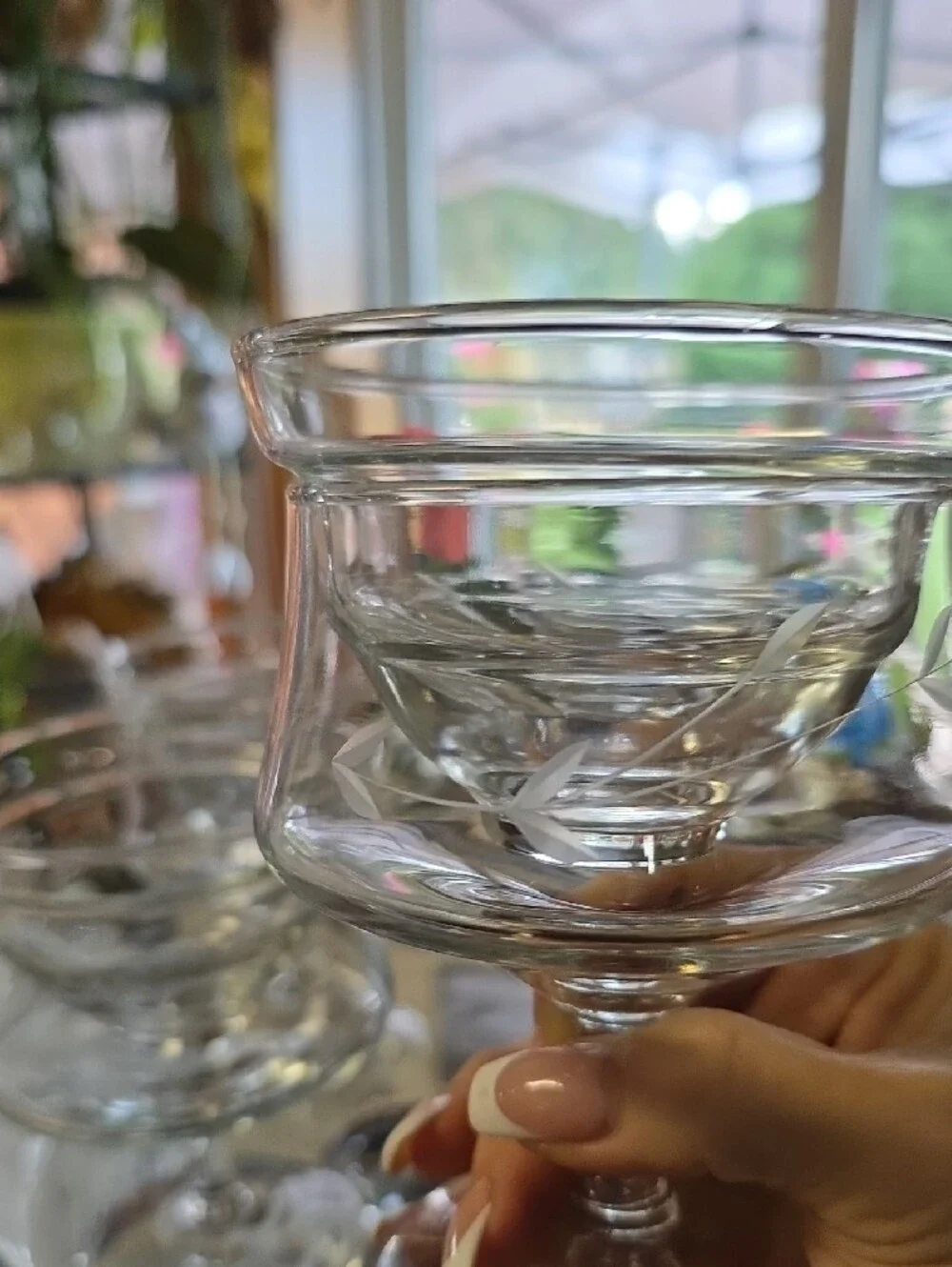 Vintage Princess House Shrimp Cocktail Glasses - Set of 4